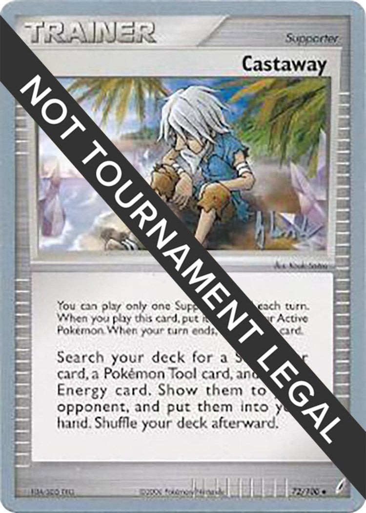 Image for Castaway - 2008 (Dylan Lefavour) (72/100) (World Championship Decks) (WCD) - Pokemon