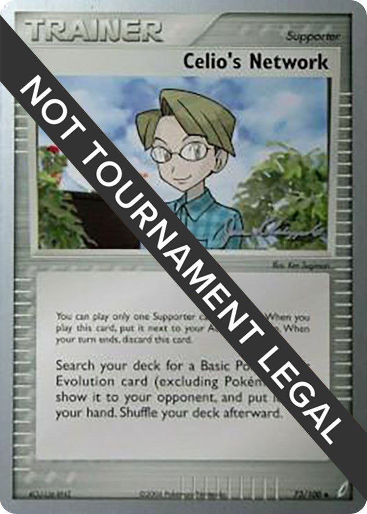 Image for Celio's Network - 2008 (Jason Klaczynski) (73/100) (World Championship Decks) (WCD) - Pokemon