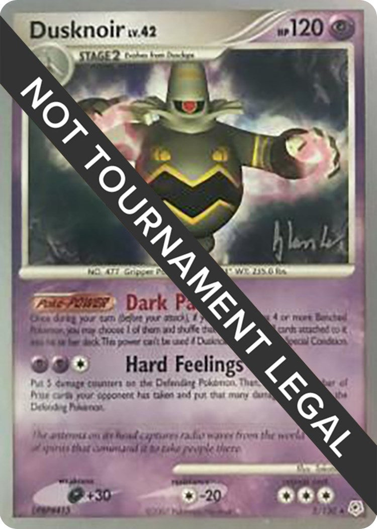Image for Dusknoir - 2008 (Dylan Lefavour) (2/130) (World Championship Decks) (WCD) - Pokemon