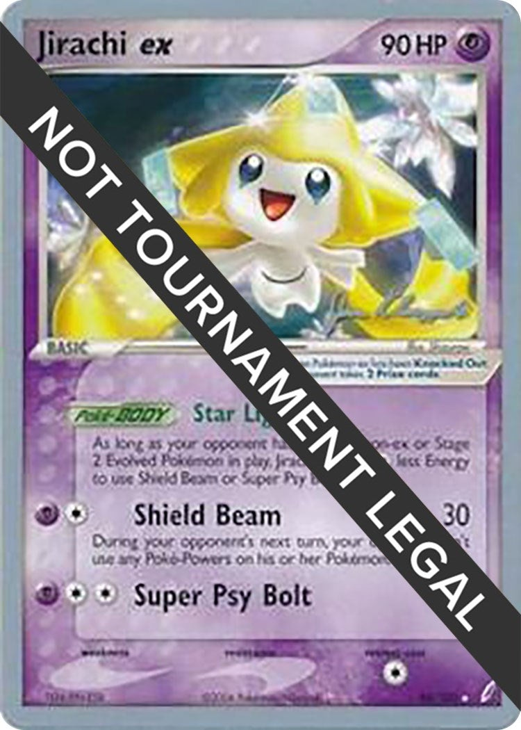 Image for Jirachi ex - 2008 (Jason Klaczynski) (94/100) (World Championship Decks) (WCD) - Pokemon