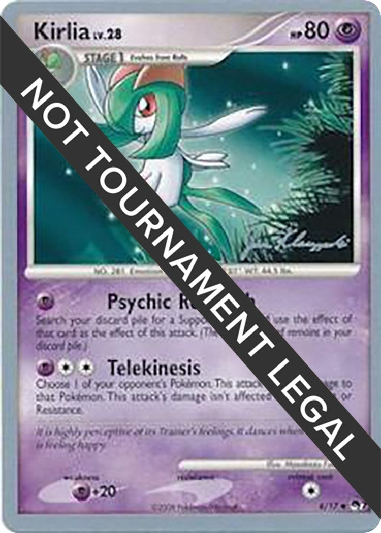 Image for Kirlia - 2008 (Jason Klaczynski) (8/17) (World Championship Decks) (WCD) - Pokemon