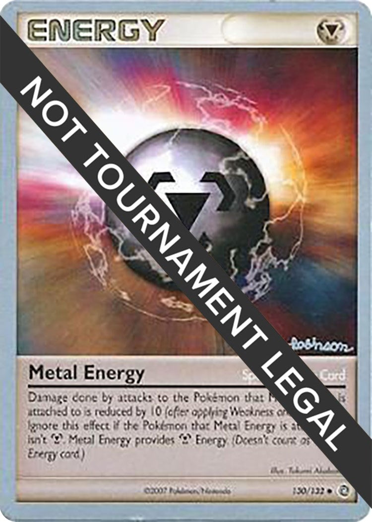 Image for Metal Energy (130) - 2008 (Tristan Robinson) (130/132) (World Championship Decks) (WCD) - Pokemon