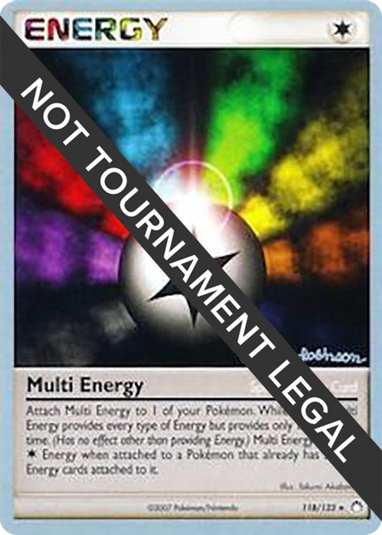 Image for Multi Energy - 2008 (Tristan Robinson) (118/123) (World Championship Decks) (WCD) - Pokemon