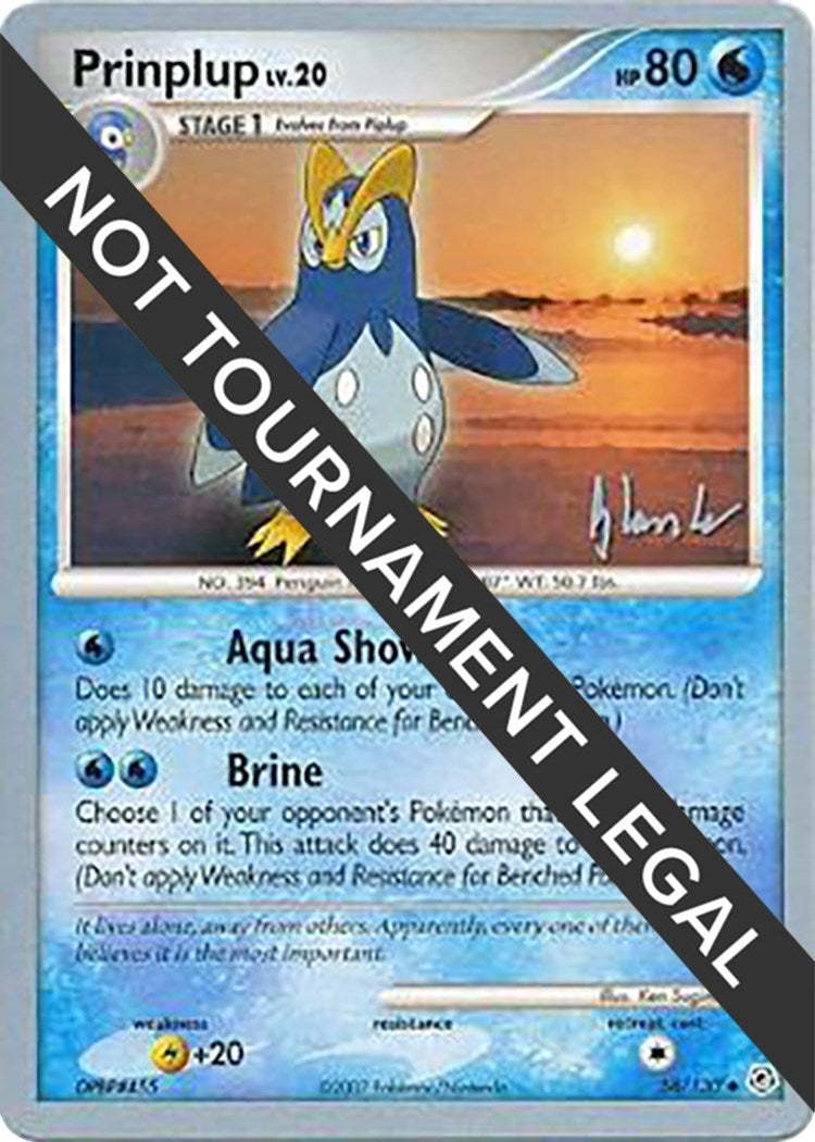 Image for Prinplup (58) - 2008 (Dylan Lefavour) (58/130) (World Championship Decks) (WCD) - Pokemon
