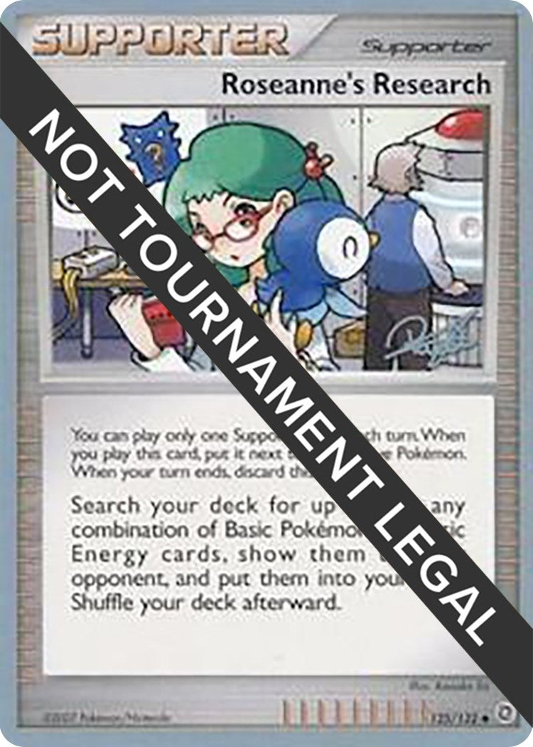 Image for Roseanne's Research - 2008 (Paul Atanassov) (125/132) (World Championship Decks) (WCD) - Pokemon