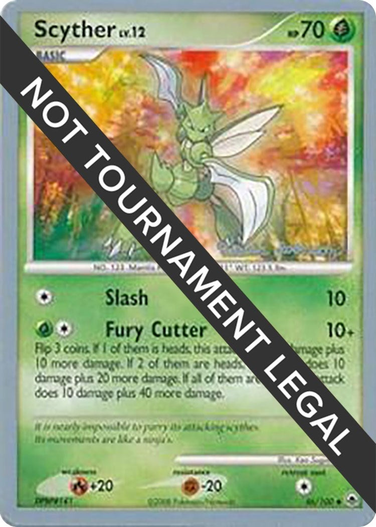Image for Scyther - 2008 (Tristan Robinson) (46/100) (World Championship Decks) (WCD) - Pokemon