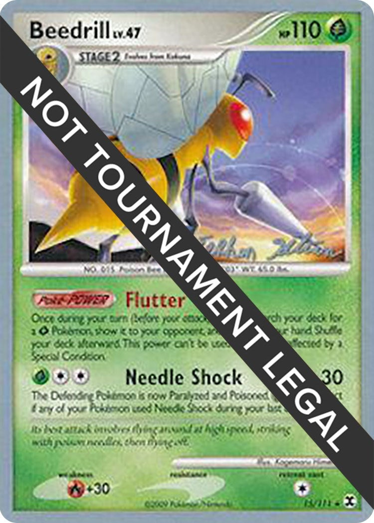 Image for Beedrill (15) - 2009 (Stephen Silvestro) (15/111) (World Championship Decks) (WCD) - Pokemon