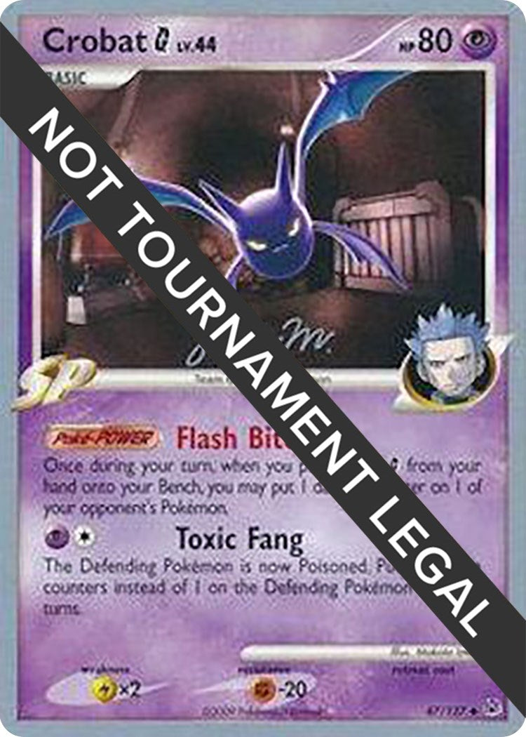 Image for Crobat G - 2009 (Jason Martinez) (47/127) (World Championship Decks) (WCD) - Pokemon