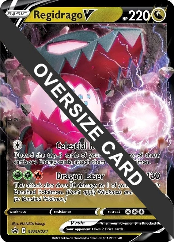 Image for Regidrago V - SWSH281 (SWSH281) (Jumbo Cards) (PR) - Pokemon