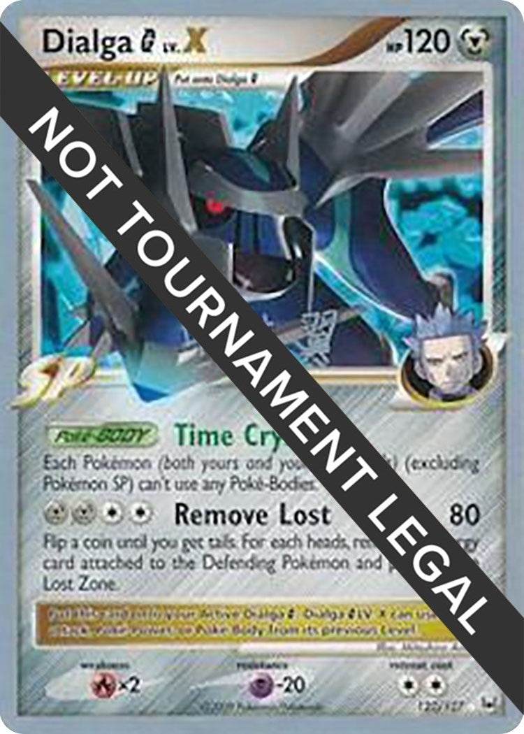 Image for Dialga G LV.X - 2009 (Tsubasa Nakamura) (122/127) (World Championship Decks) (WCD) - Pokemon