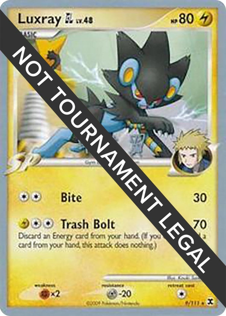 Image for Luxray GL - 2009 (Tsubasa Nakamura) (9/111) (World Championship Decks) (WCD) - Pokemon