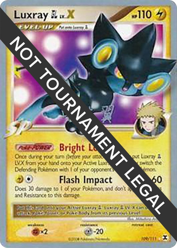 Image for Luxray GL LV.X - 2009 (Tsubasa Nakamura) (109/111) (World Championship Decks) (WCD) - Pokemon