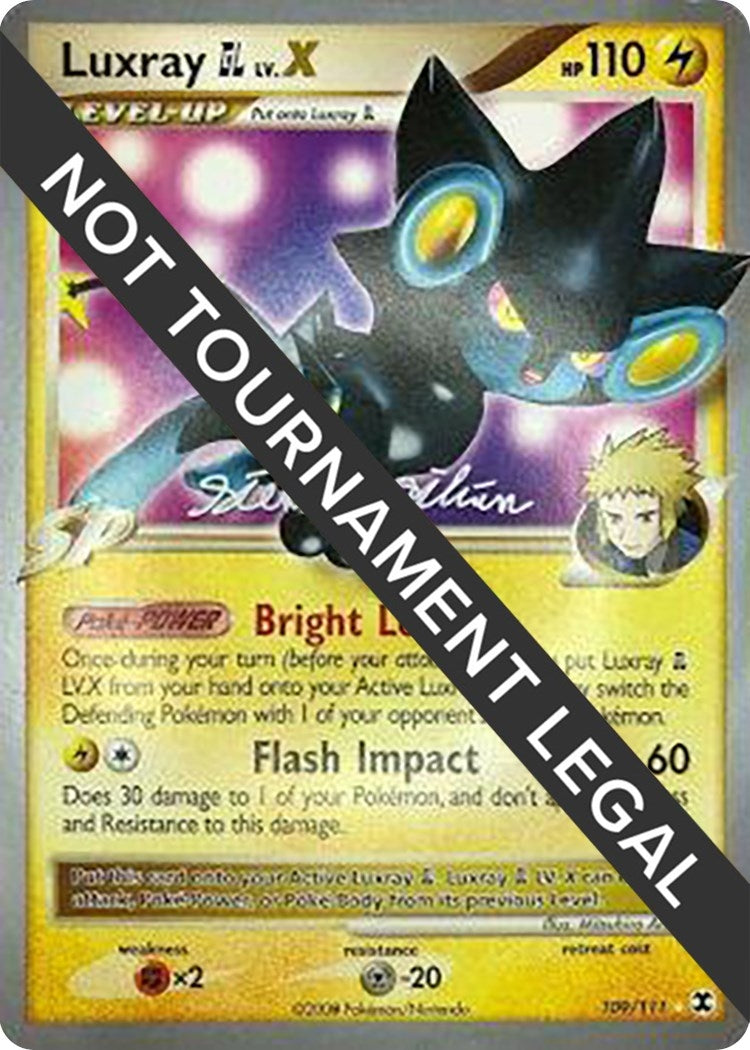 Image for Luxray GL LV.X - 2009 (Stephen Silvestro) (109/111) (World Championship Decks) (WCD) - Pokemon