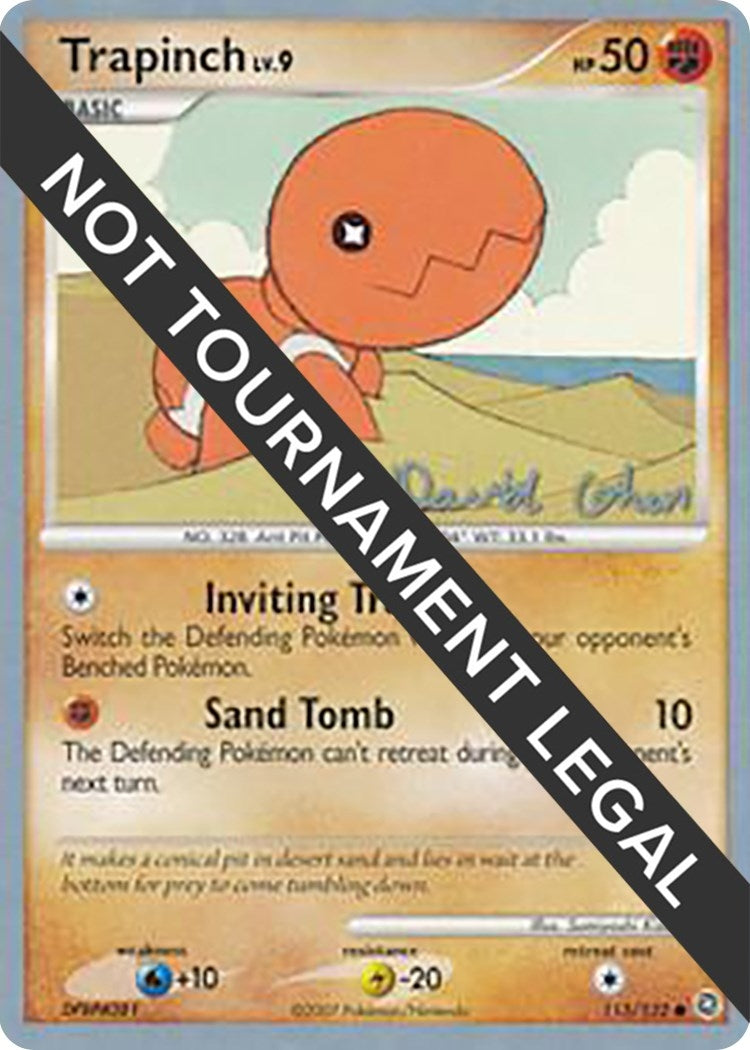 Image for Trapinch - 2009 (David Cohen) (115/132) (World Championship Decks) (WCD) - Pokemon