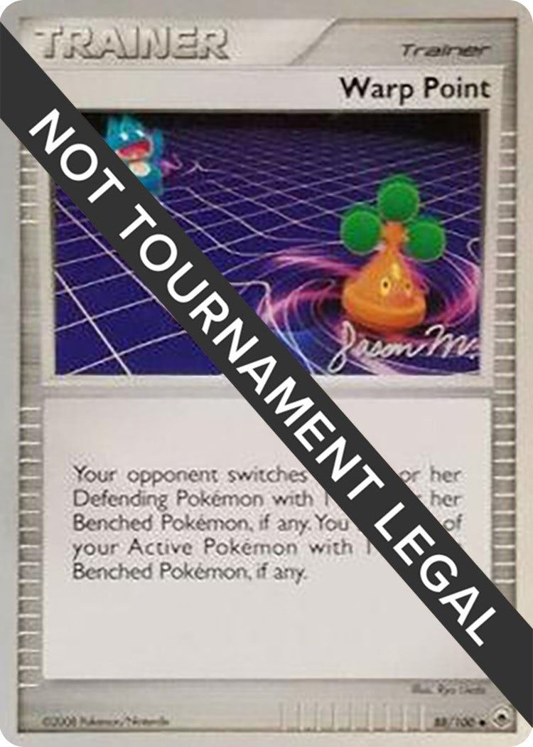 Image for Warp Point - 2009 (Jason Martinez) (88/100) (World Championship Decks) (WCD) - Pokemon