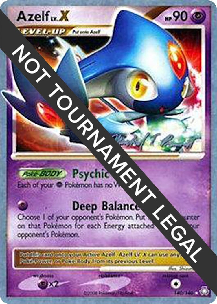 Image for Azelf LV.X - 2010 (Michael Pramawat) (140/146) (World Championship Decks) (WCD) - Pokemon