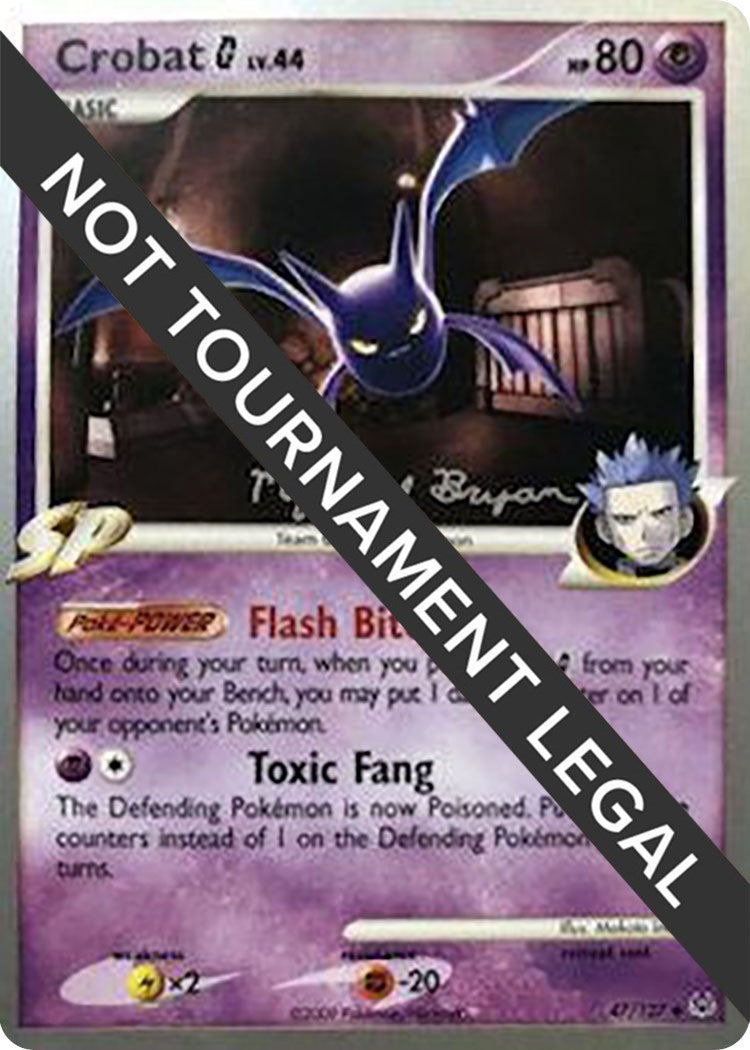 Image for Crobat G - 2010 (Mychael Bryan) (47/127) (World Championship Decks) (WCD) - Pokemon