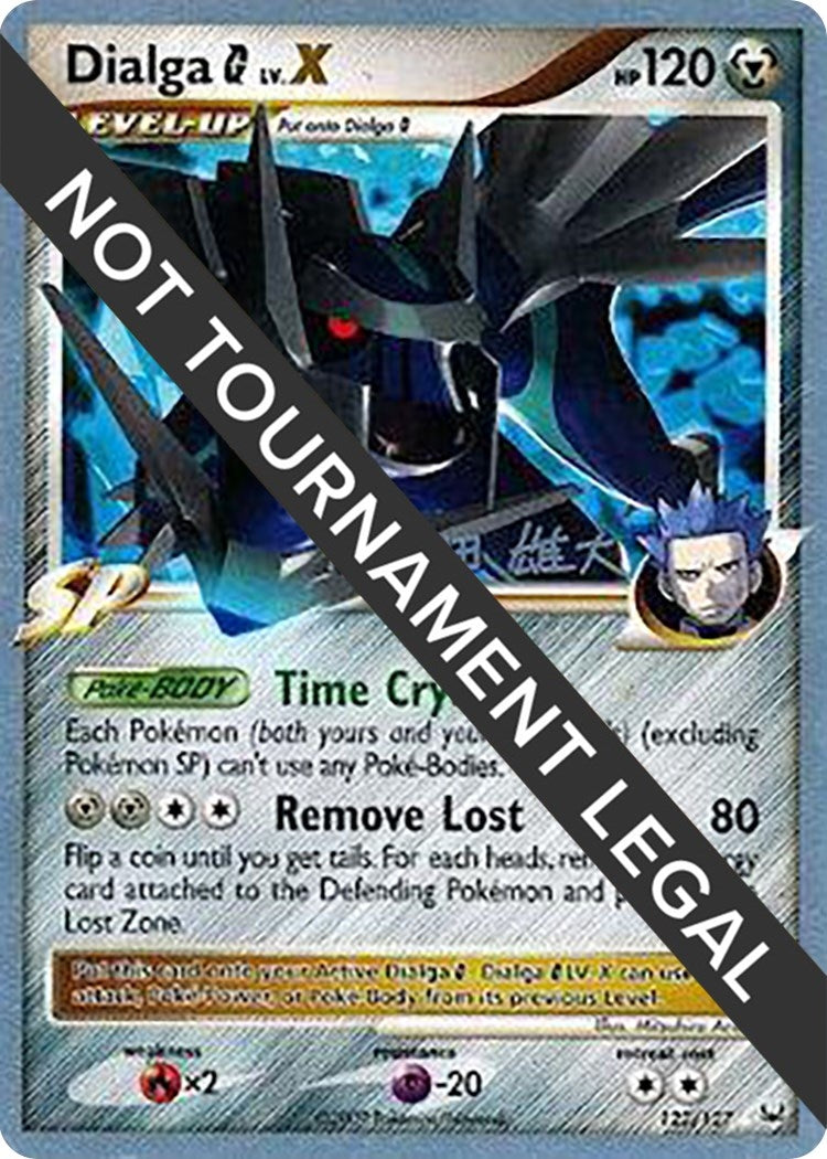 Image for Dialga G LV.X - 2010 (Yuta Komatsuda) (122/127) (World Championship Decks) (WCD) - Pokemon