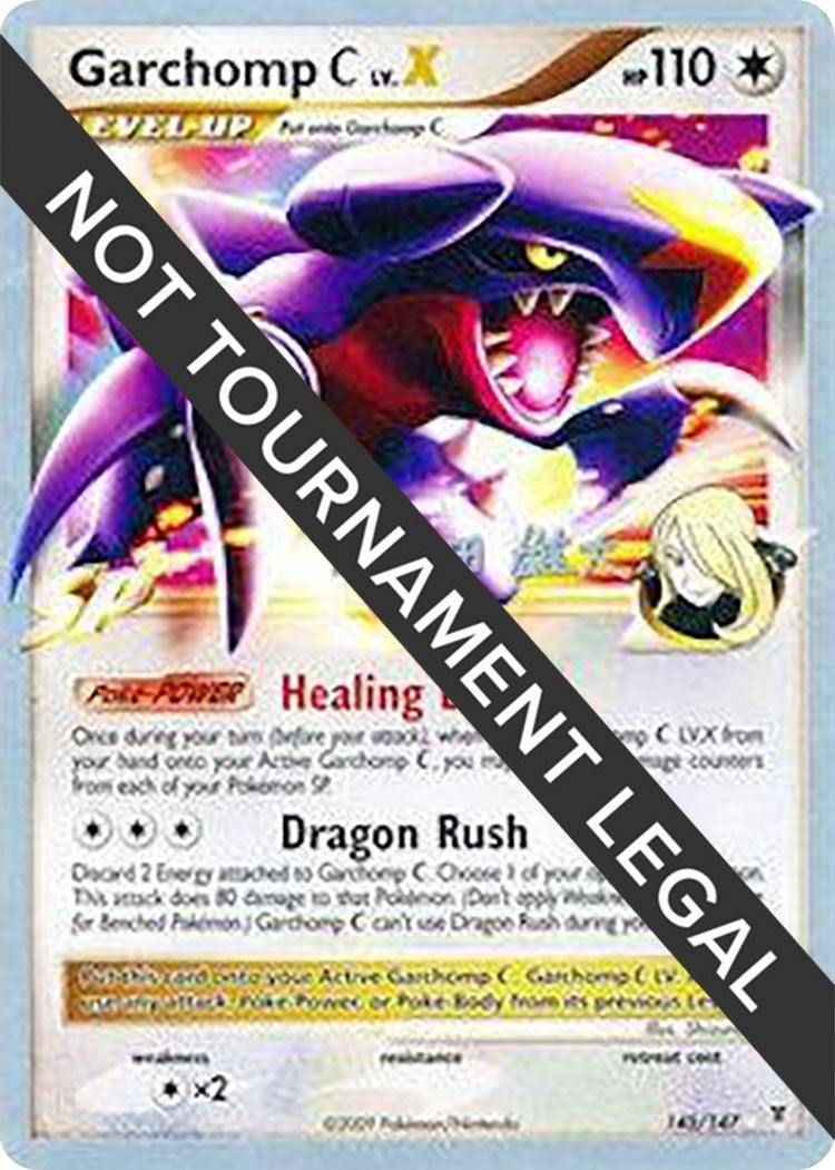 Image for Garchomp C LV.X - 2010 (Yuta Komatsuda) (145/147) (World Championship Decks) (WCD) - Pokemon
