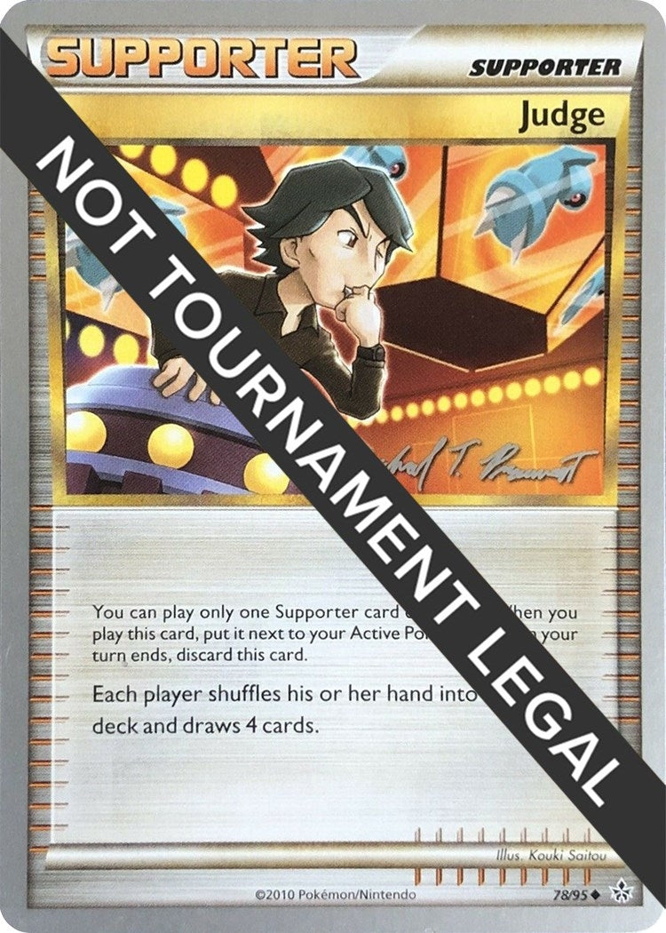 Image for Judge - 2010 (Michael Pramawat) (78/95) (World Championship Decks) (WCD) - Pokemon