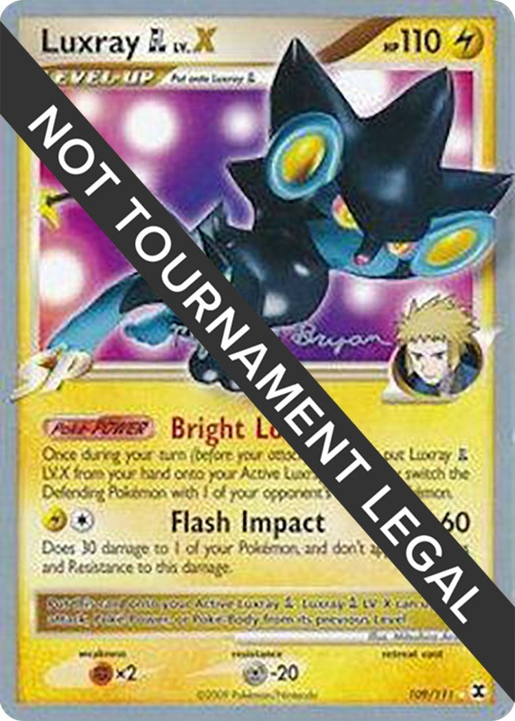 Image for Luxray GL LV.X - 2010 (Mychael Bryan) (109/111) (World Championship Decks) (WCD) - Pokemon