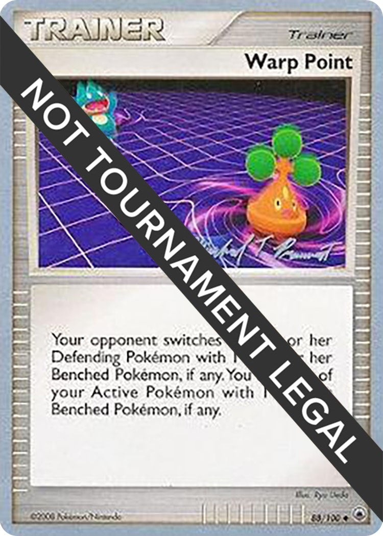 Image for Warp Point - 2010 (Michael Pramawat) (88/100) (World Championship Decks) (WCD) - Pokemon