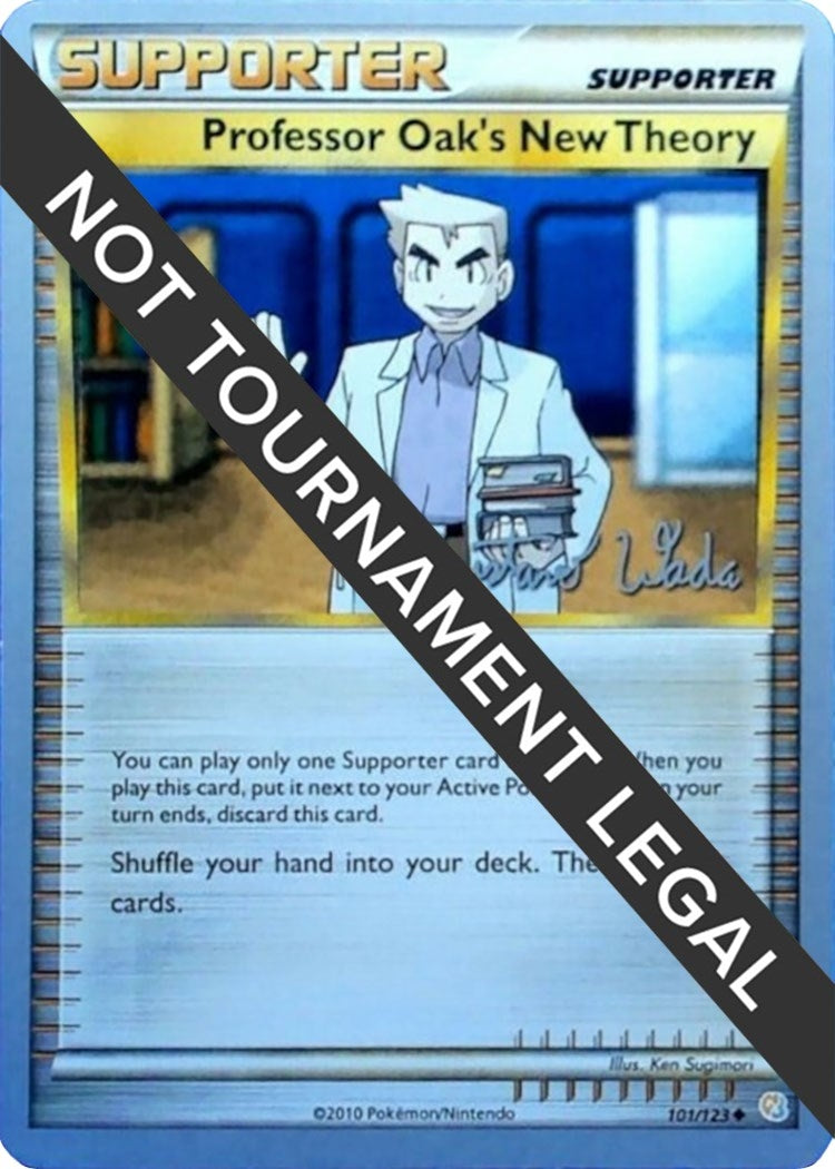 Image for Professor Oak's New Theory - 2011 (Gustavo Wada) (101/123) (World Championship Decks) (WCD) - Pokemon