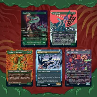 Magic The Gathering | Secret Lair Drop Series: Ssssssnakessssss | Non-foil - PokeBox USA