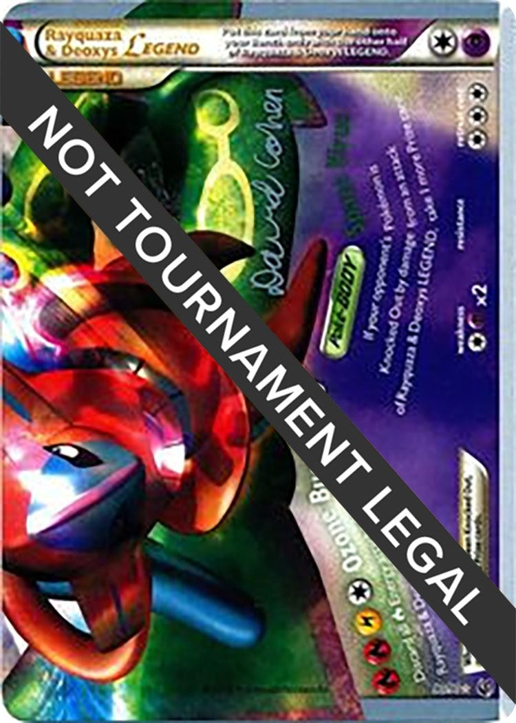 Image for Rayquaza & Deoxys Legend (90) - 2011 (David Cohen) (90/90) (World Championship Decks) (WCD) - Pokemon