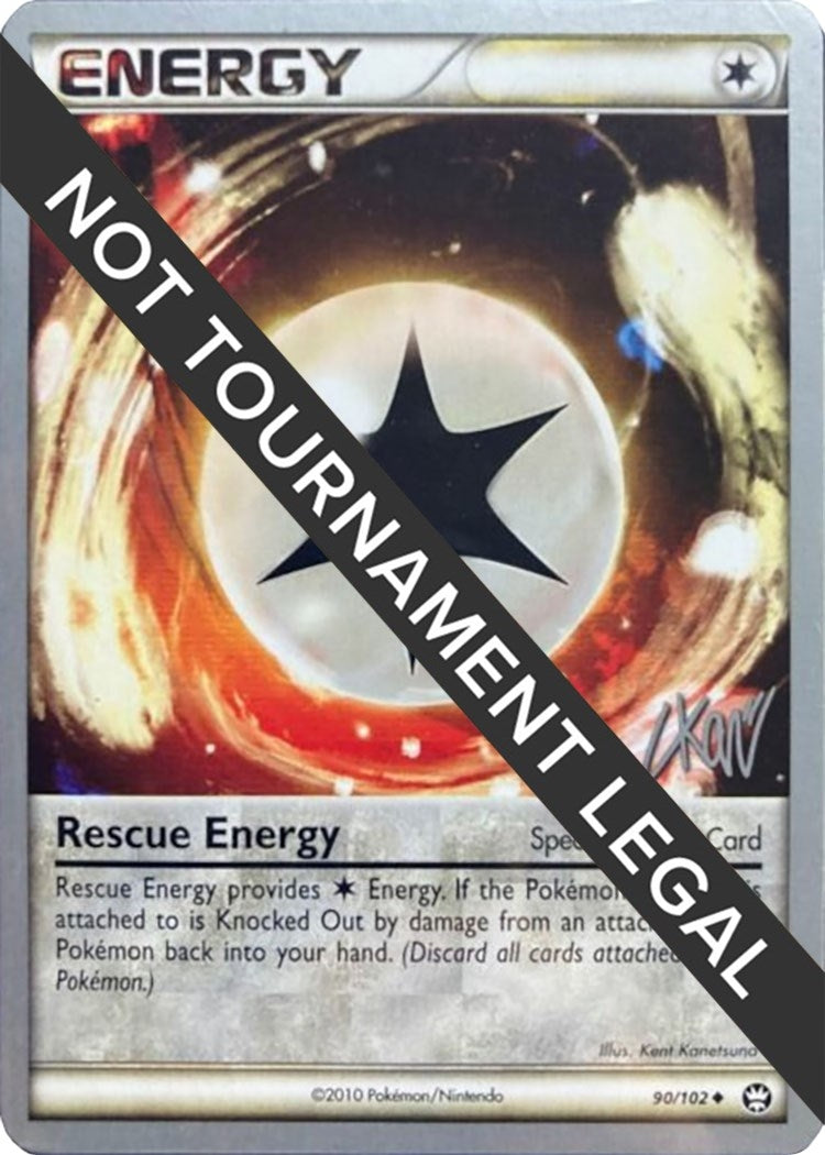 Image for Rescue Energy - 2011 (Christopher Kan) (90/102) (World Championship Decks) (WCD) - Pokemon