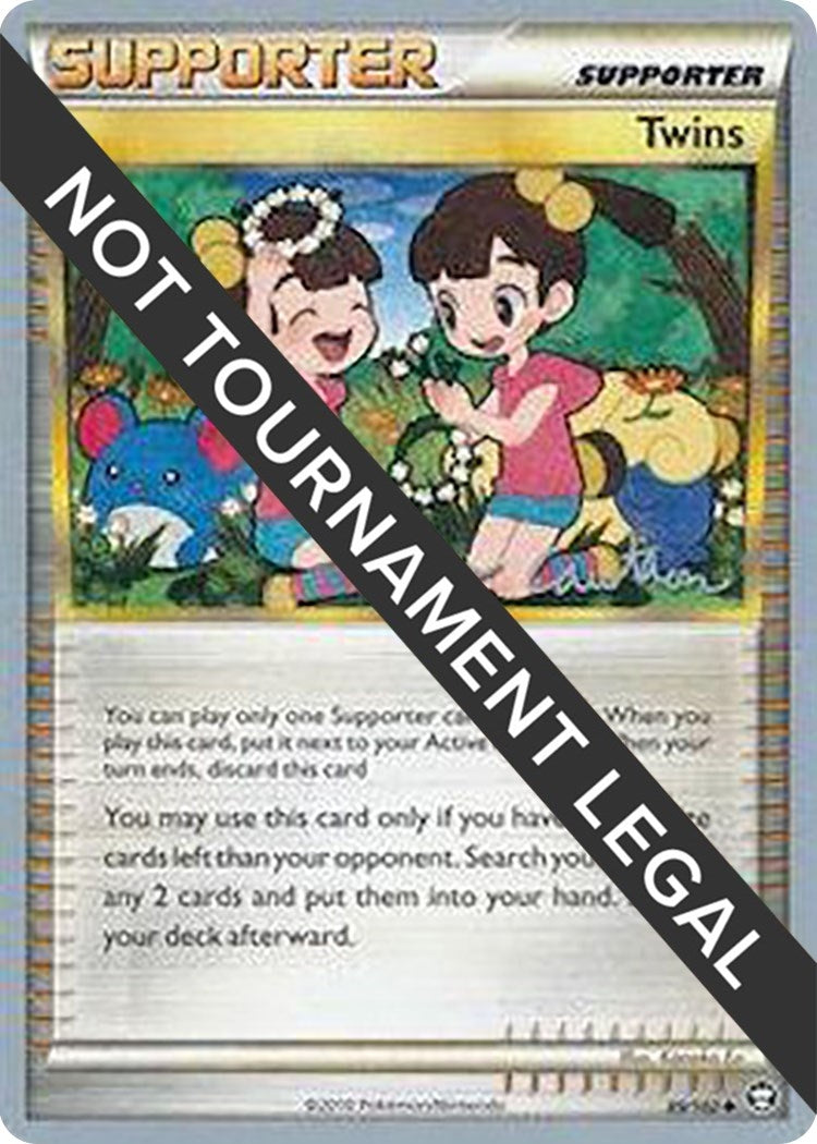 Image for Twins - 2011 (Ross Cawthon) (89/102) (World Championship Decks) (WCD) - Pokemon