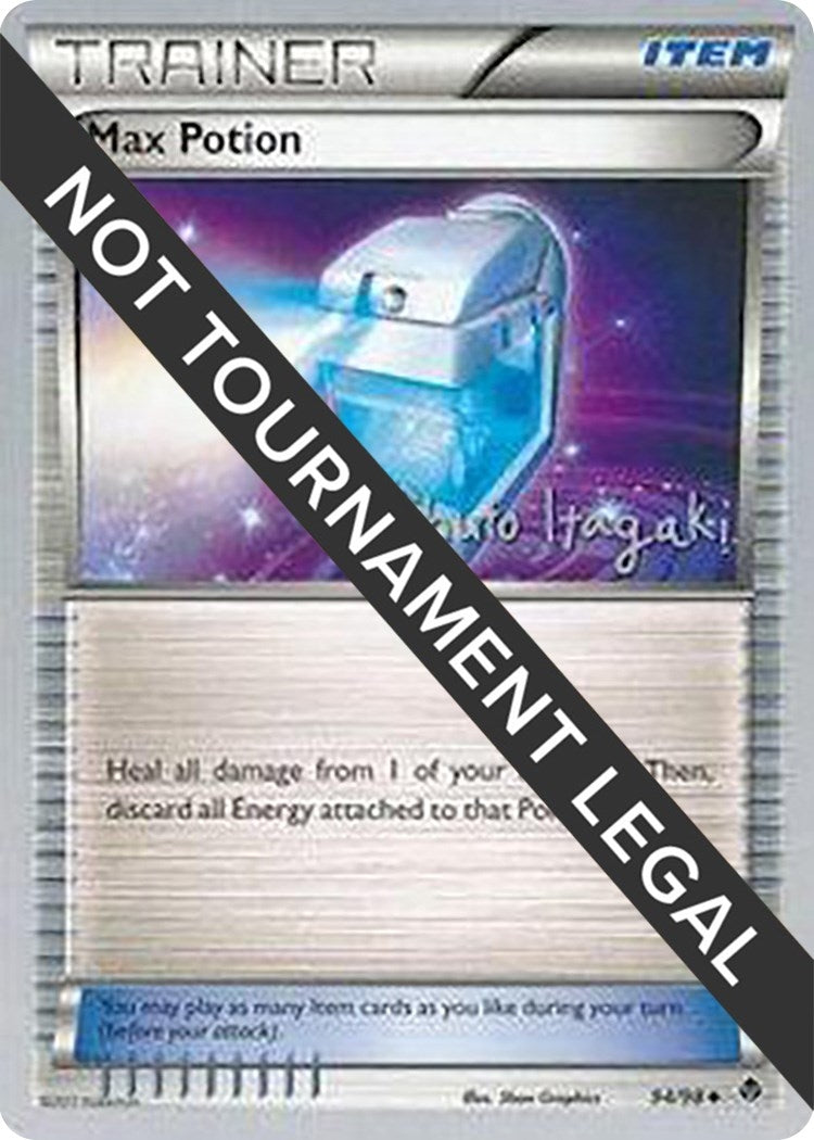 Image for Max Potion - 2012 (Shuto Itagaki) (94/98) (World Championship Decks) (WCD) - Pokemon