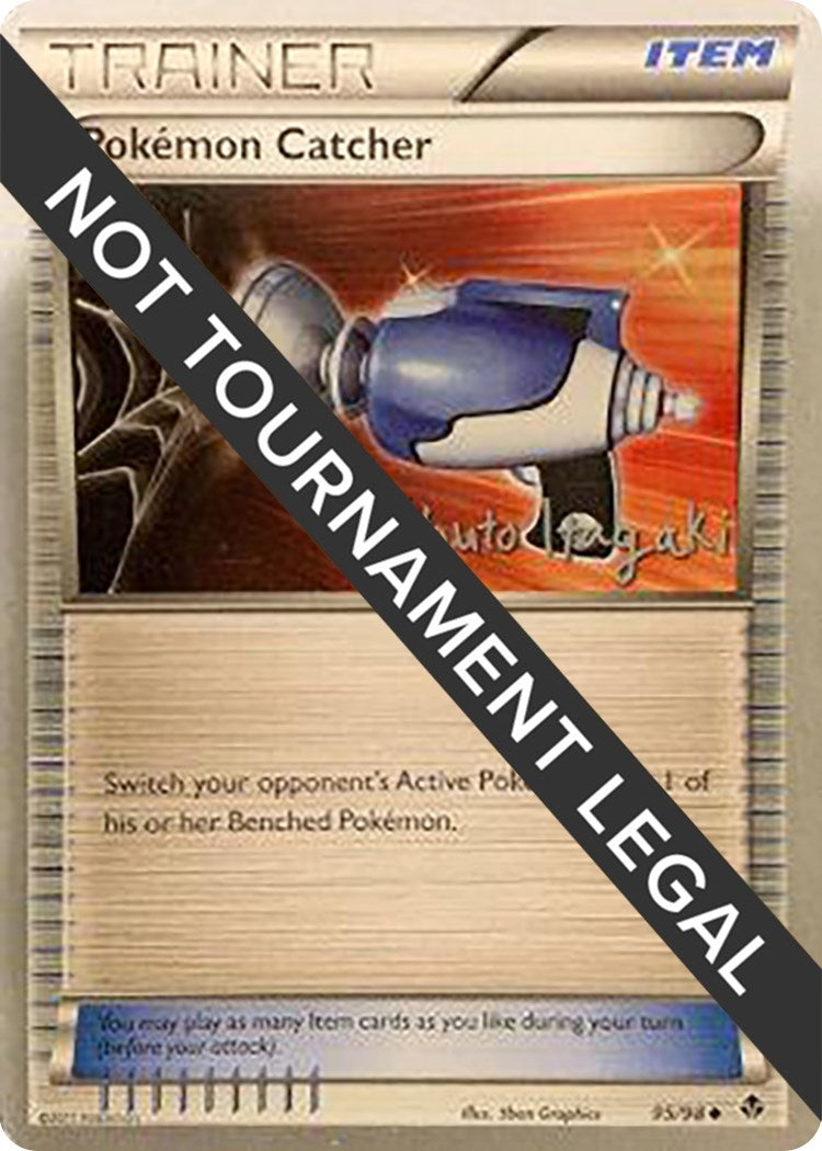 Image for Pokemon Catcher - 2012 (Shuto Itagaki) (95/98) (World Championship Decks) (WCD) - Pokemon