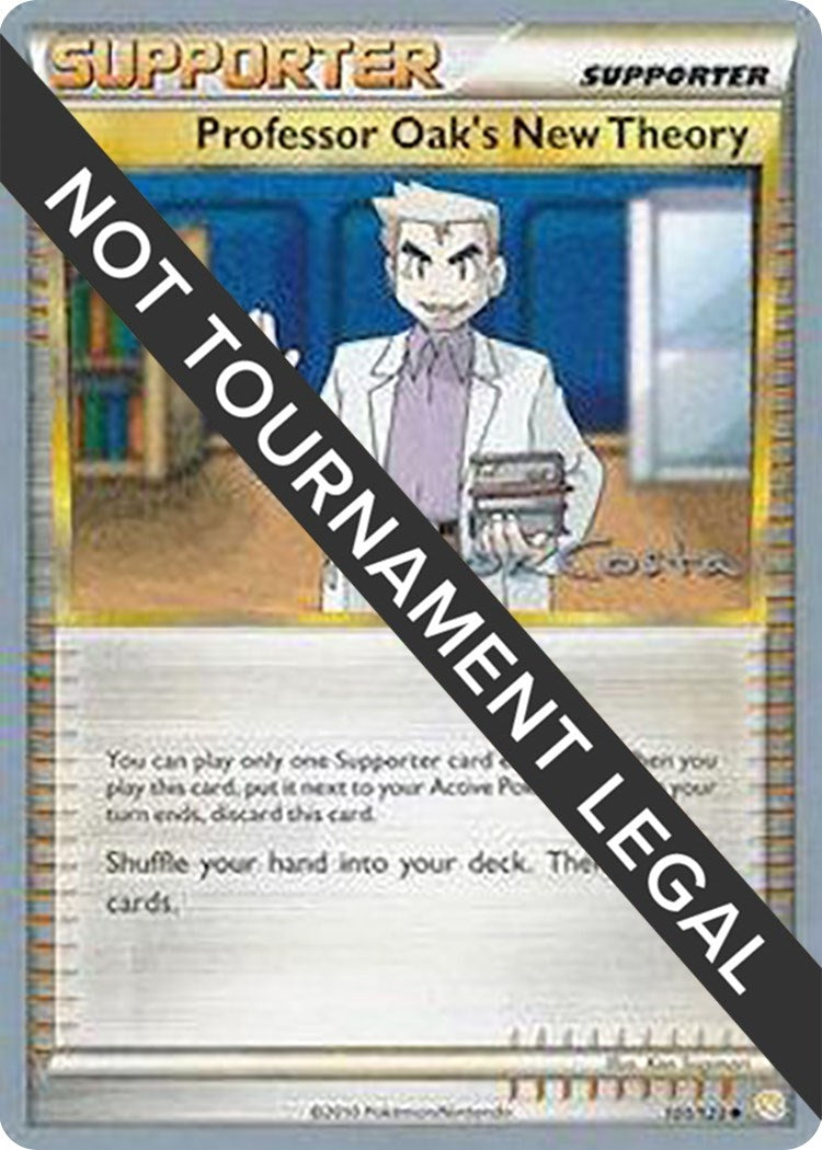 Image for Professor Oak's New Theory - 2012 (Igor Costa) (101/123) (World Championship Decks) (WCD) - Pokemon