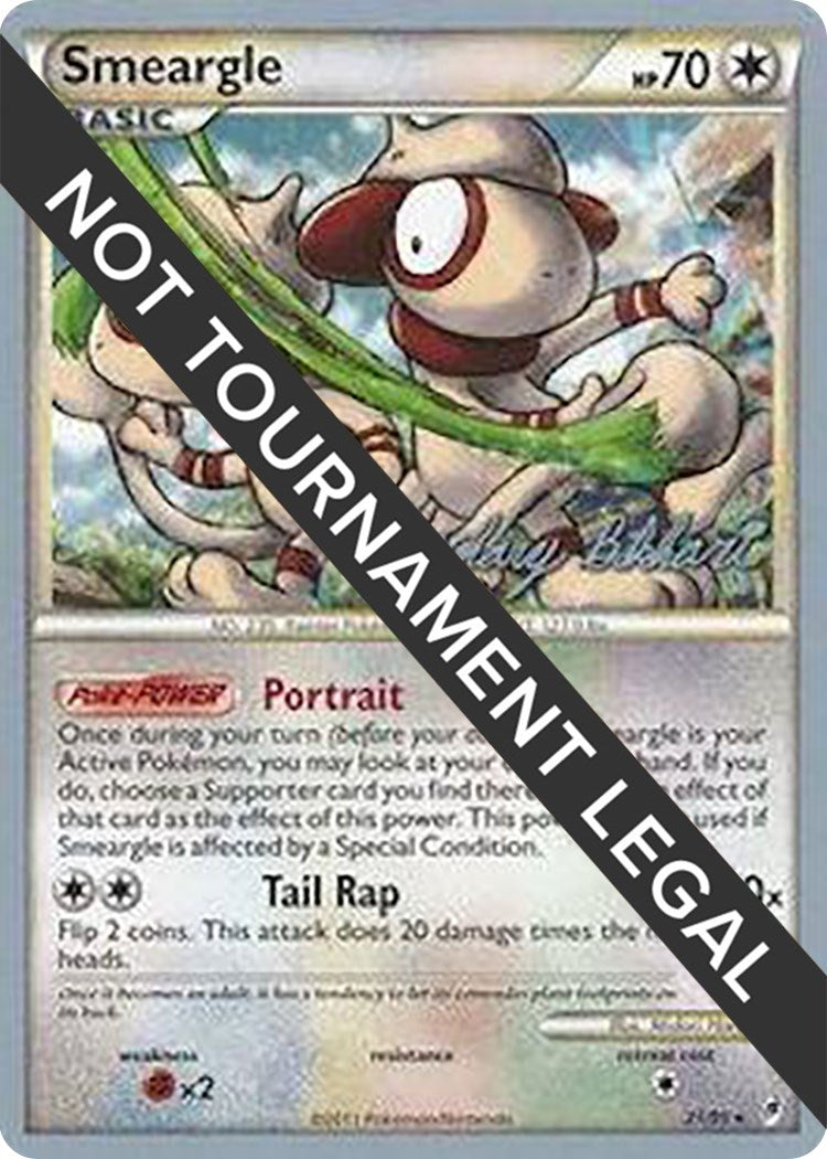 Image for Smeargle - 2012 (Zachary Bokhari) (21/95) (World Championship Decks) (WCD) - Pokemon