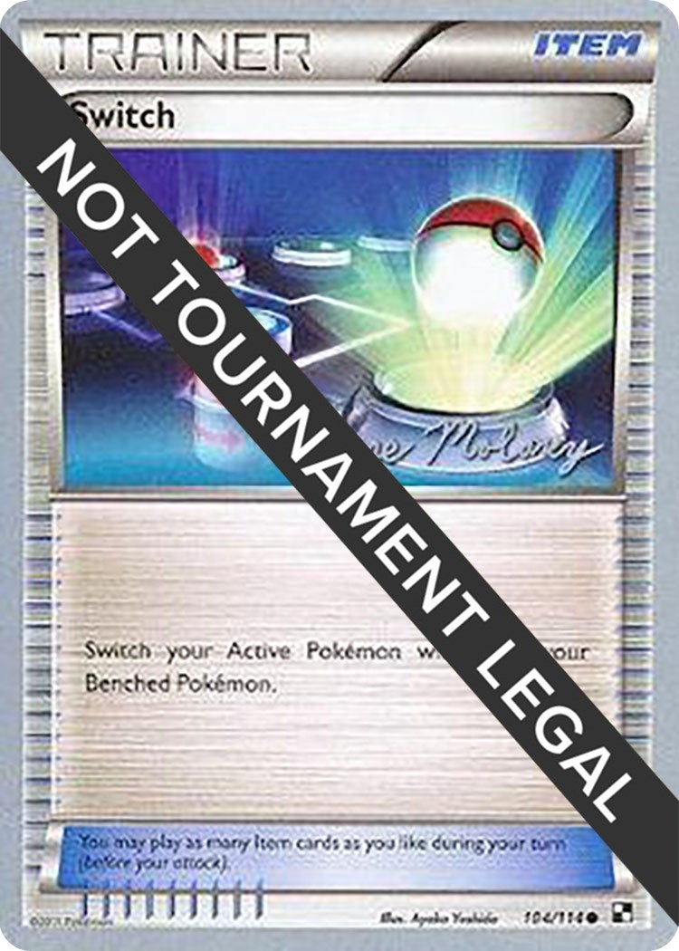 Image for Switch - 2012 (Chase Moloney) (104/114) (World Championship Decks) (WCD) - Pokemon