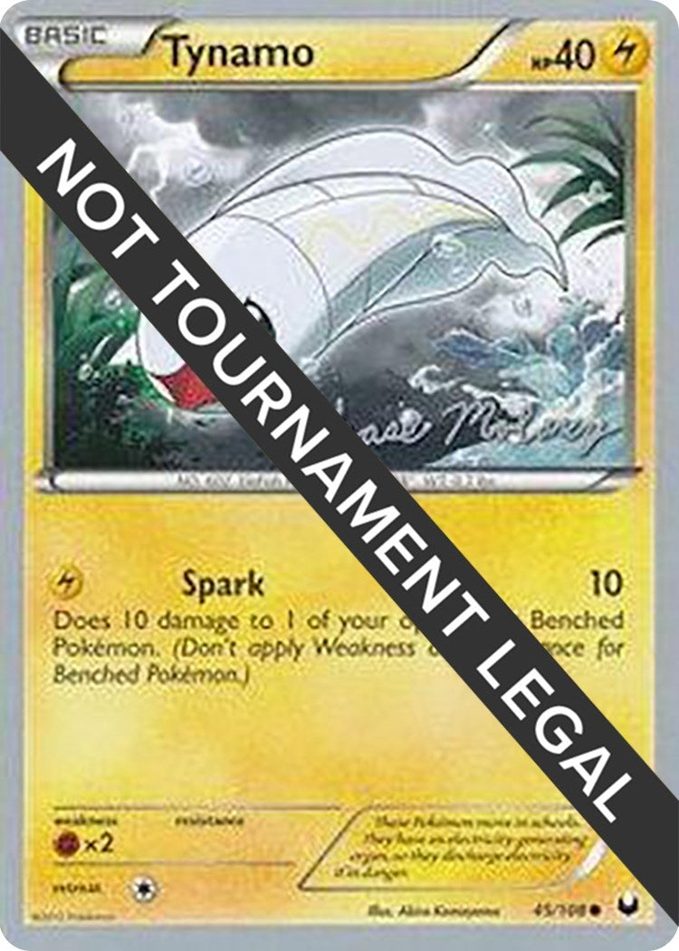Image for Tynamo - 2012 (Chase Moloney) (45/108) (World Championship Decks) (WCD) - Pokemon