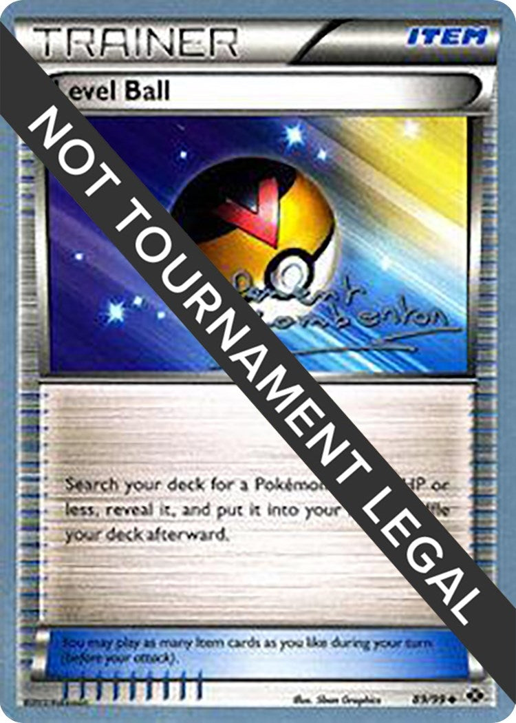 Image for Level Ball - 2013 (Clement Lamberton) (89/99) (World Championship Decks) (WCD) - Pokemon