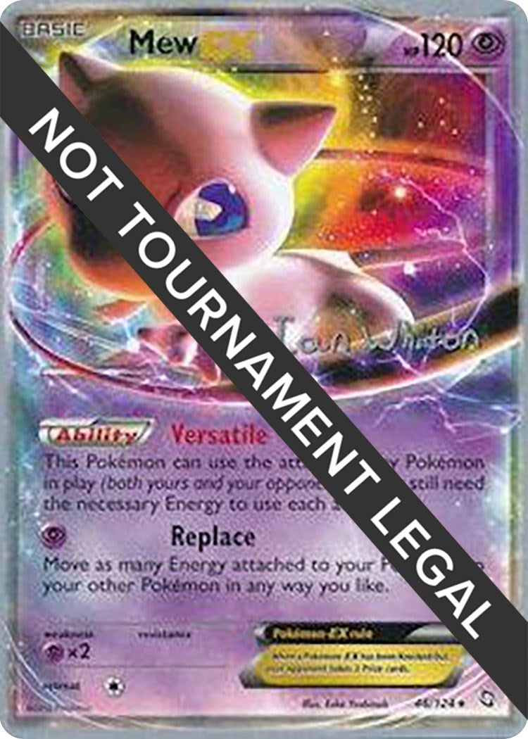 Image for Mew EX - 2013 (Ian Whiton) (46/124) (World Championship Decks) (WCD) - Pokemon