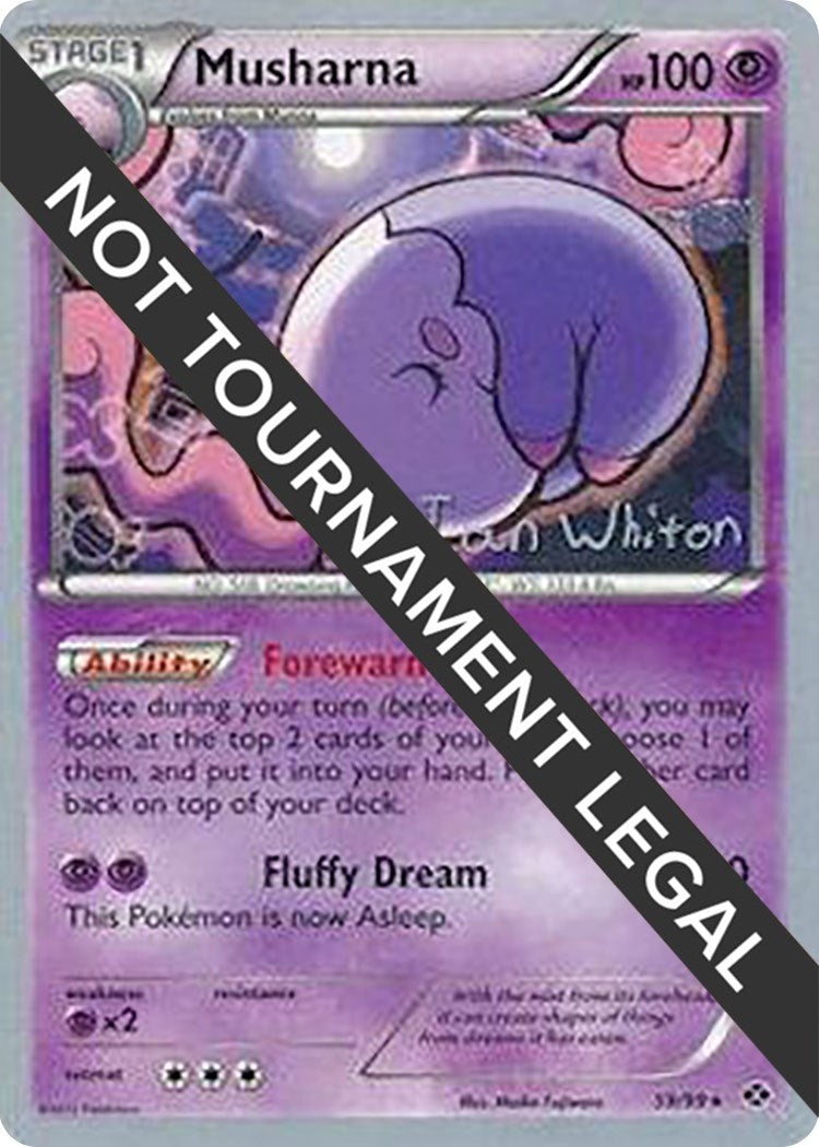 Image for Musharna - 2013 (Ian Whiton) (59/99) (World Championship Decks) (WCD) - Pokemon