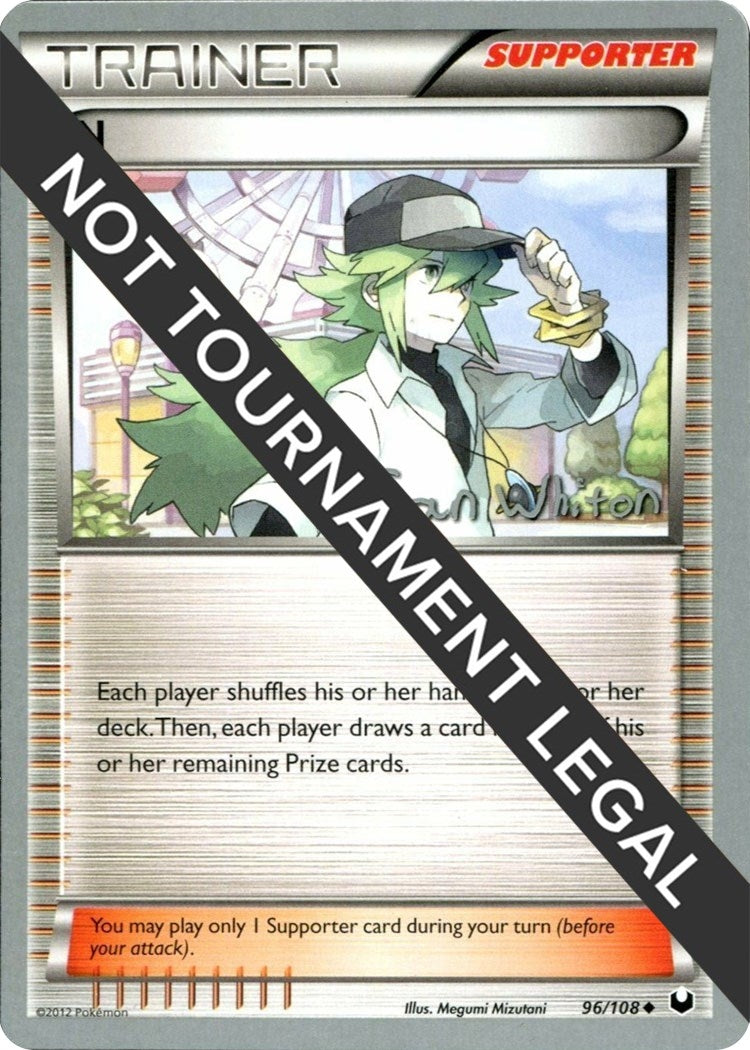 Image for N - 2013 (Ian Whiton) (96/108) (World Championship Decks) (WCD) - Pokemon