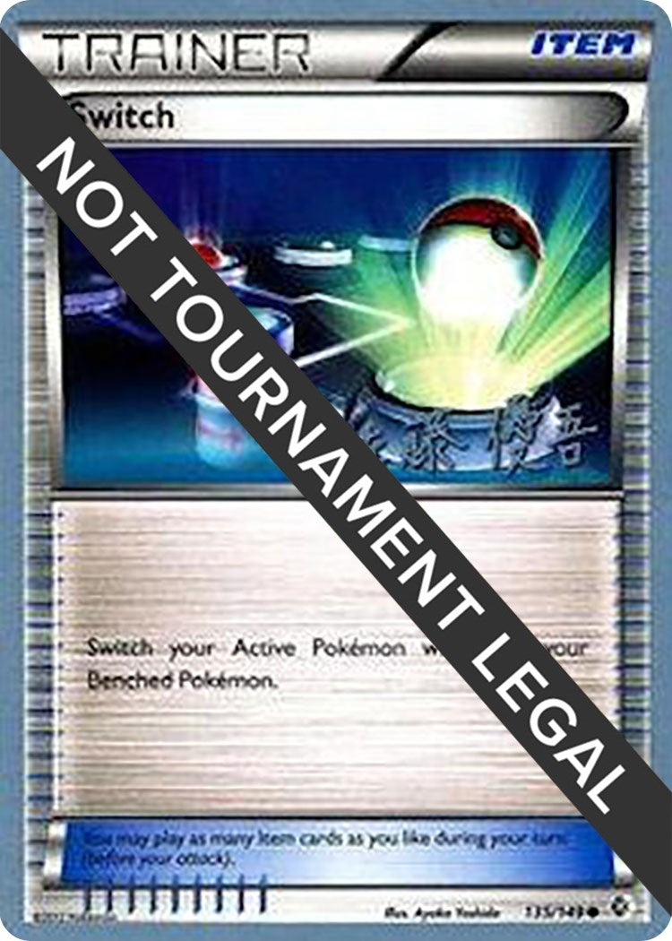 Image for Switch - 2013 (Yugo Sato) (135/149) (World Championship Decks) (WCD) - Pokemon