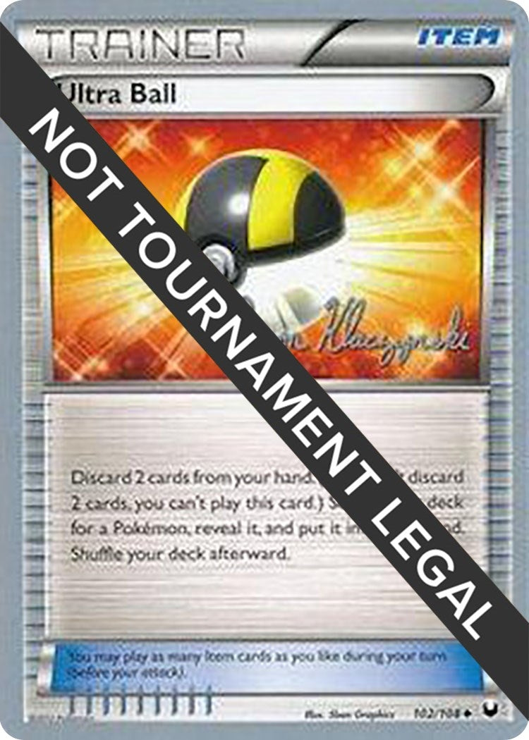 Image for Ultra Ball - 2013 (Jason Klaczynski) (102/108) (World Championship Decks) (WCD) - Pokemon