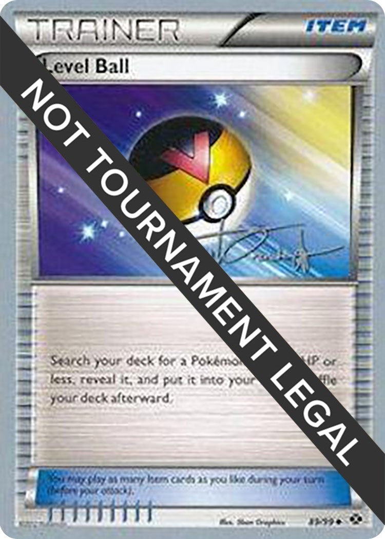 Image for Level Ball - 2014 (Trent Orndorff) (89/99) (World Championship Decks) (WCD) - Pokemon