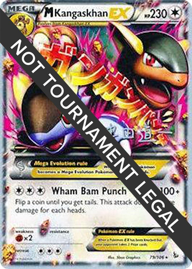 Image for M Kangaskhan EX - 2014 (Michikazu Tsuda) (79/106) (World Championship Decks) (WCD) - Pokemon