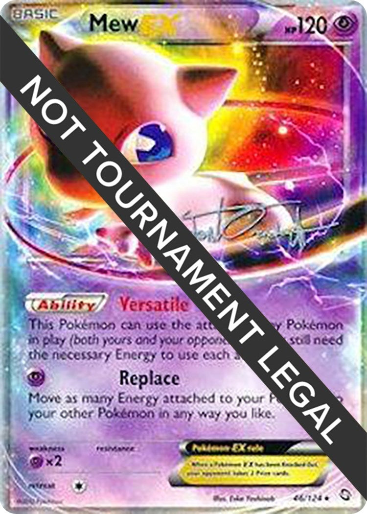 Image for Mew EX - 2014 (Trent Orndorff) (46/124) (World Championship Decks) (WCD) - Pokemon