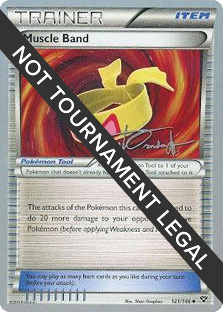 Image for Muscle Band - 2014 (Trent Orndorff) (121/146) (World Championship Decks) (WCD) - Pokemon