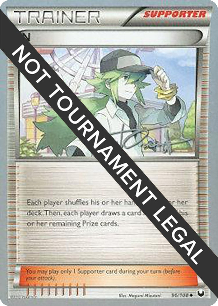 Image for N - 2014 (Trent Orndorff) (96/108) (World Championship Decks) (WCD) - Pokemon