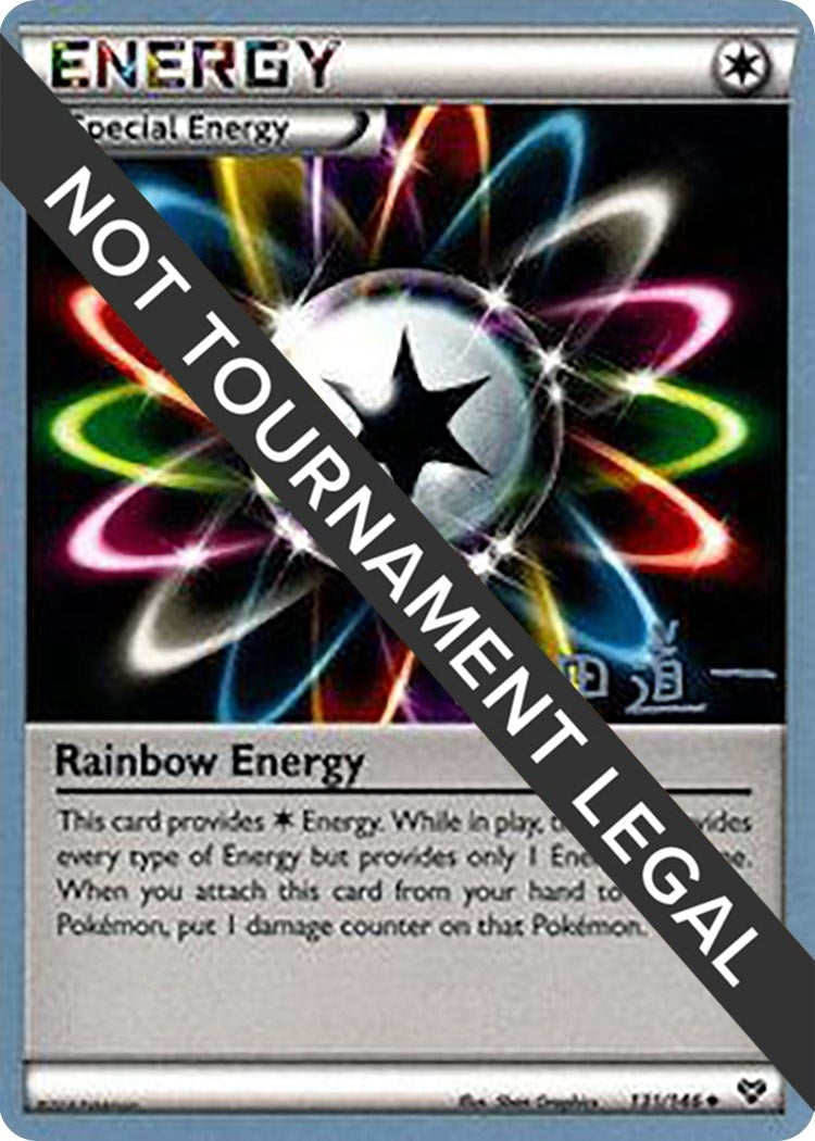 Image for Rainbow Energy - 2014 (Michikazu Tsuda) (131/146) (World Championship Decks) (WCD) - Pokemon