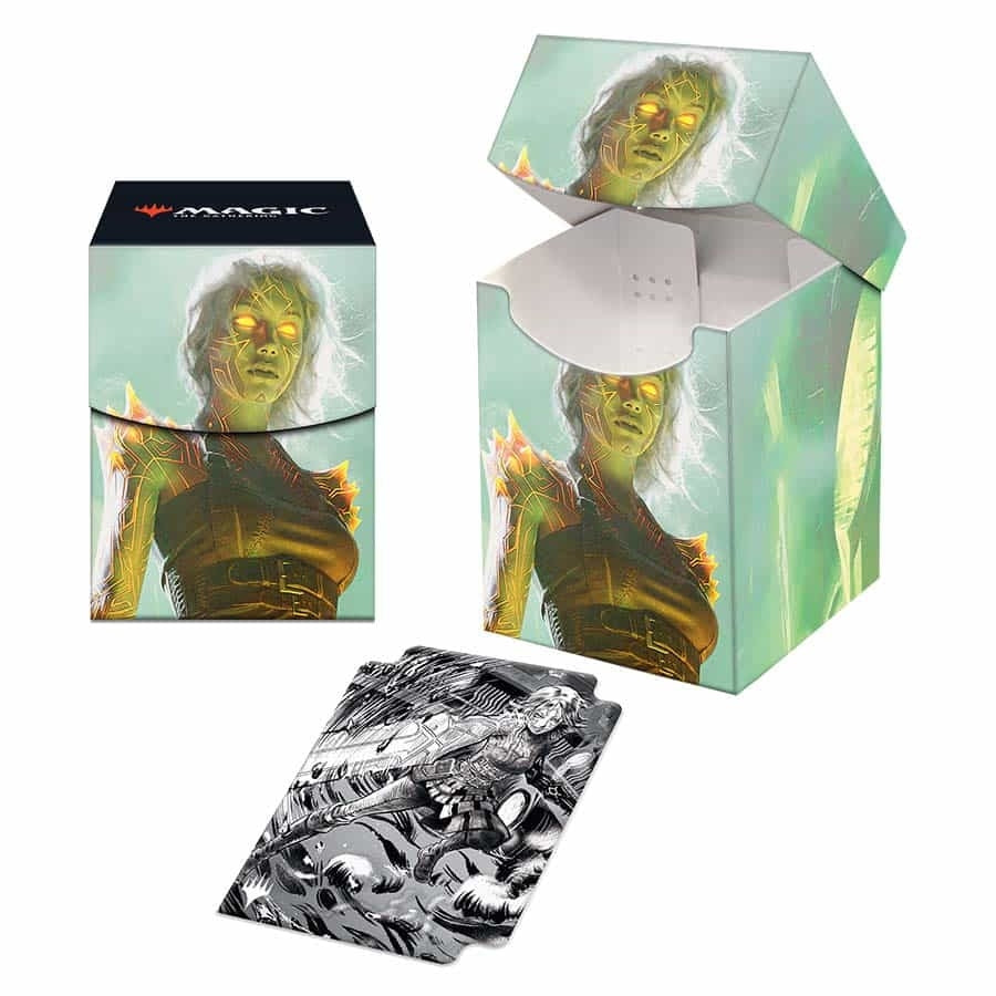Image for Phyrexia: All Will Be One Nahiri, the Unforgiving 100+ Deck Box for Magic: The Gathering - Deck Boxes